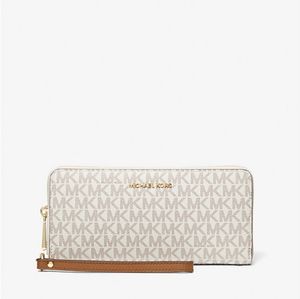 Michael Kors large logo continental wallet